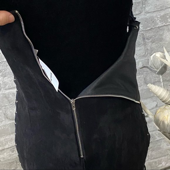 SOLD | 🔥SALE🔥 NWT Tie-up Strapless Adjustable Bodycon Mini Dress - Picture 8 of 13